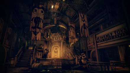 video game Bendy and the Dark Revival HD Desktop Wallpaper | Background Image