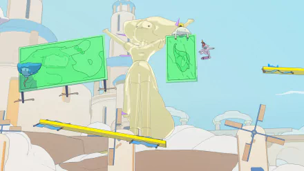 video game OlliOlli World HD Desktop Wallpaper | Background Image