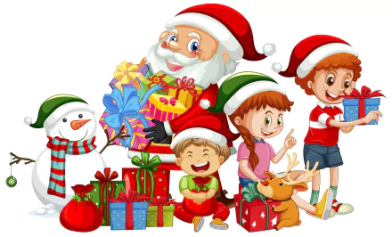 Santa holiday Christmas HD Desktop Wallpaper | Background Image