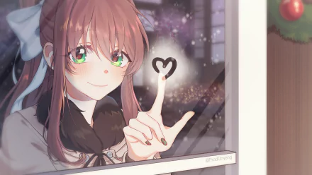  Monika - Doki Doki Literature Club! by Onyang