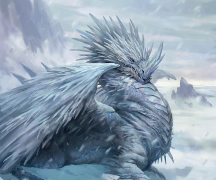  Ice Dragon by Matteo Spirito