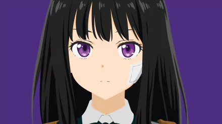 Takina Inoue Anime Lycoris Recoil HD Desktop Wallpaper | Background Image