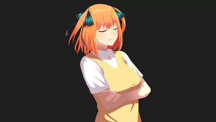 Yotsuba Nakano Anime The Quintessential Quintuplets HD Desktop Wallpaper | Background Image