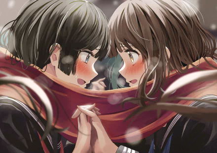 Anime friends HD Desktop Wallpaper | Background Image