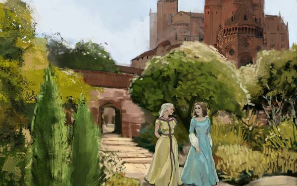  Rhaenyra and Alicent by Emmanuel Rodrigues