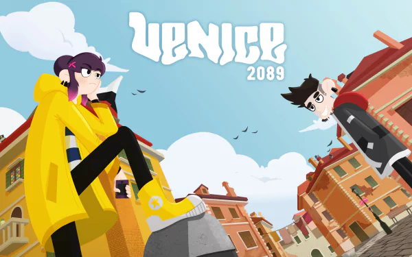 video game Venice 2089 HD Desktop Wallpaper | Background Image