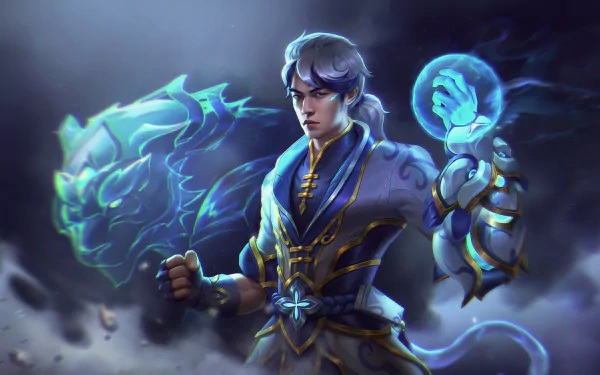  Porcelain Ezreal by shawn lee