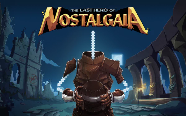 video game The Last Hero of Nostalgaia HD Desktop Wallpaper | Background Image