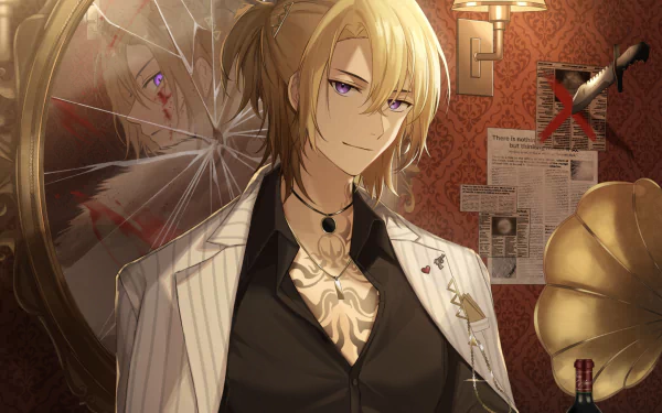 Luxiem Luca Kaneshiro Anime Virtual Youtuber HD Desktop Wallpaper | Background Image