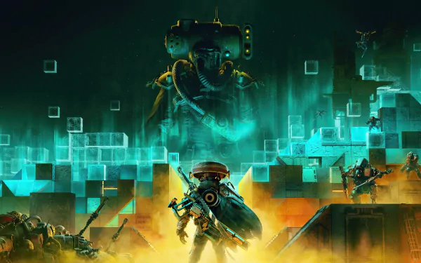 video game Meet Your Maker HD Desktop Wallpaper | Background Image