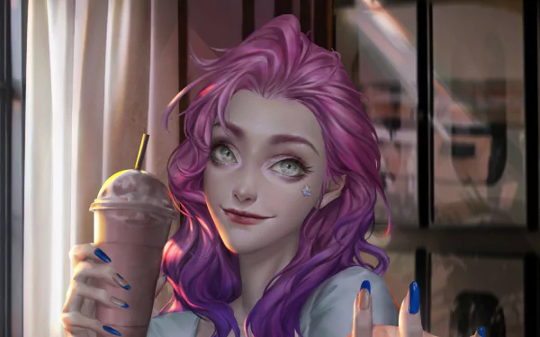 Seraphine (League Of Legends) video game League Of Legends HD Desktop Wallpaper | Background Image