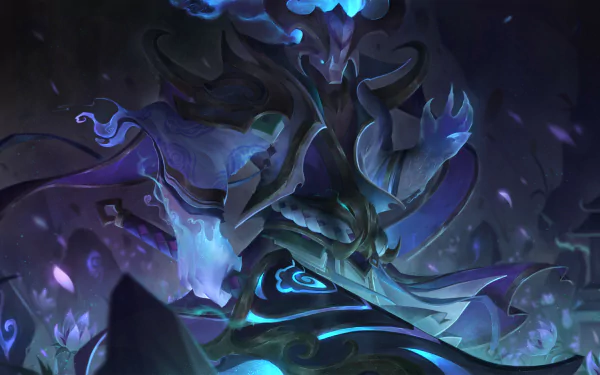  Spirit Blossom Aatrox by Han Flores