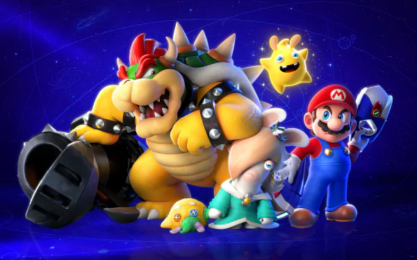 video game Mario + Rabbids Sparks of Hope HD Desktop Wallpaper | Background Image