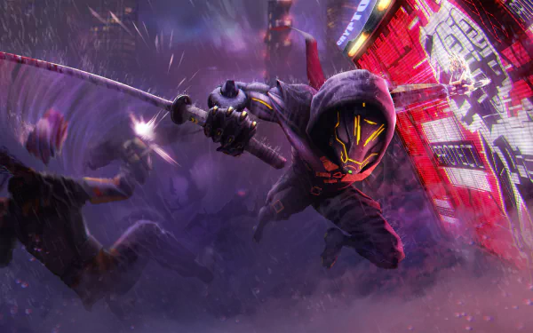  Ghostrunner by goldeywashere