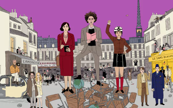 movie The French Dispatch HD Desktop Wallpaper | Background Image