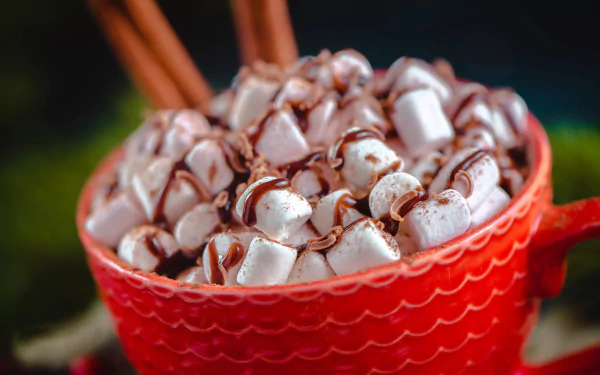 food marshmallow HD Desktop Wallpaper | Background Image