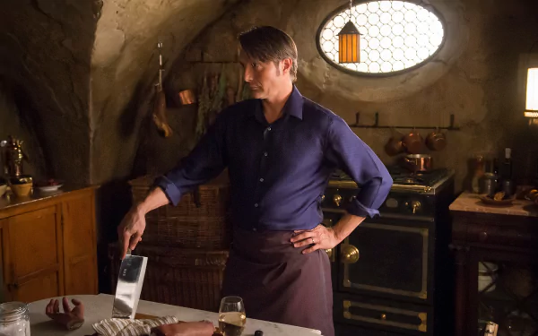 Mads Mikkelsen Hannibal Lecter TV Show Hannibal HD Desktop Wallpaper | Background Image