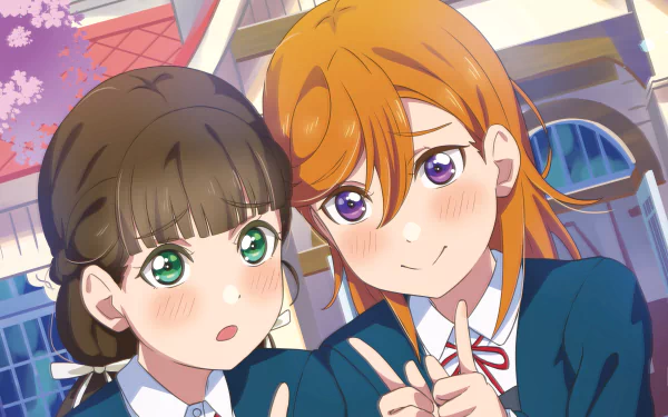  Kinako Sakurakoji &amp; Kanon Shibuya by 青空 葵