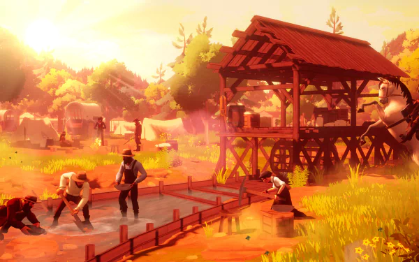 video game The Oregon Trail (2022) HD Desktop Wallpaper | Background Image