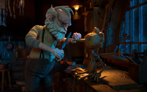 movie Guillermo del Toro's Pinocchio HD Desktop Wallpaper | Background Image