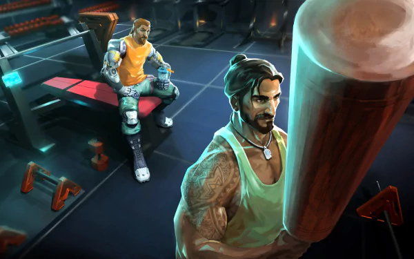 Breach (Valorant) Harbor (Valorant) video game Valorant HD Desktop Wallpaper | Background Image