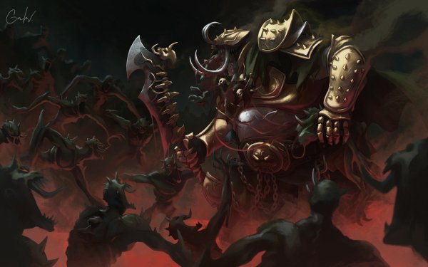Dark Warrior HD Wallpaper | Background Image
