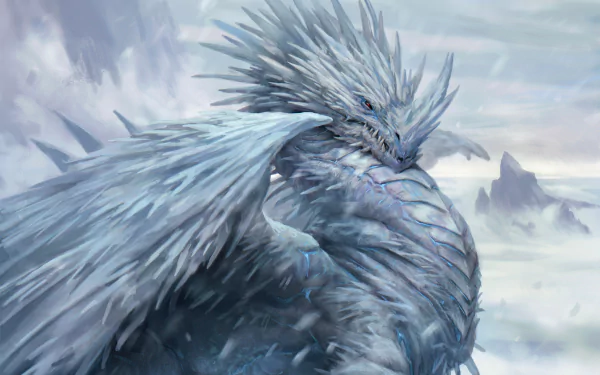  Ice Dragon by Matteo Spirito