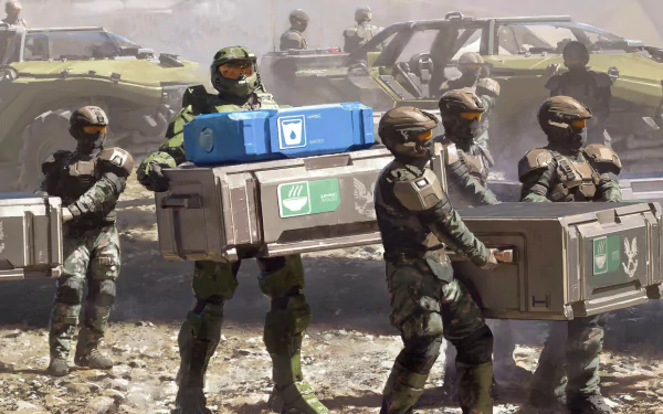 video game Halo Infinite HD Desktop Wallpaper | Background Image