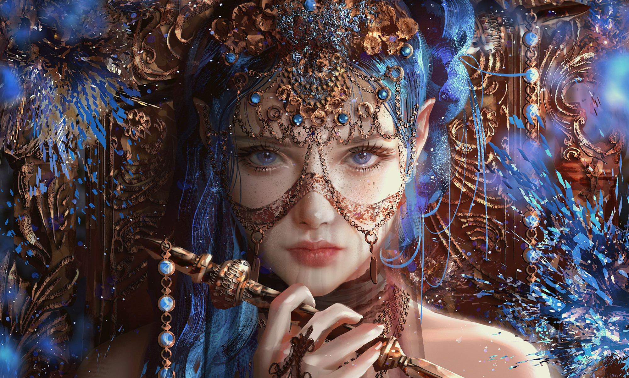 Fantasy Elf HD Wallpaper | Background Image