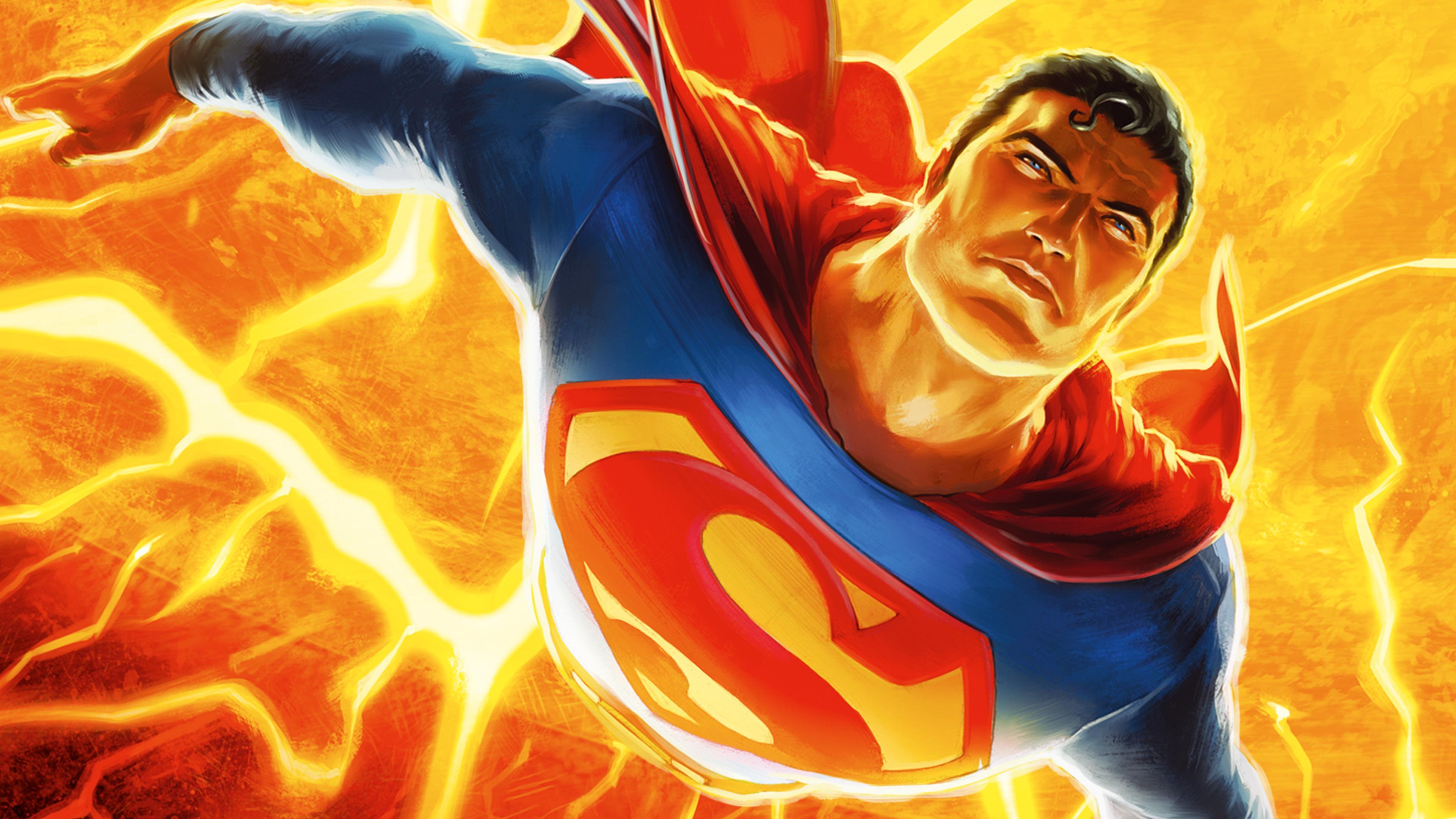 Download Movie All Star Superman 4k Ultra HD Wallpaper