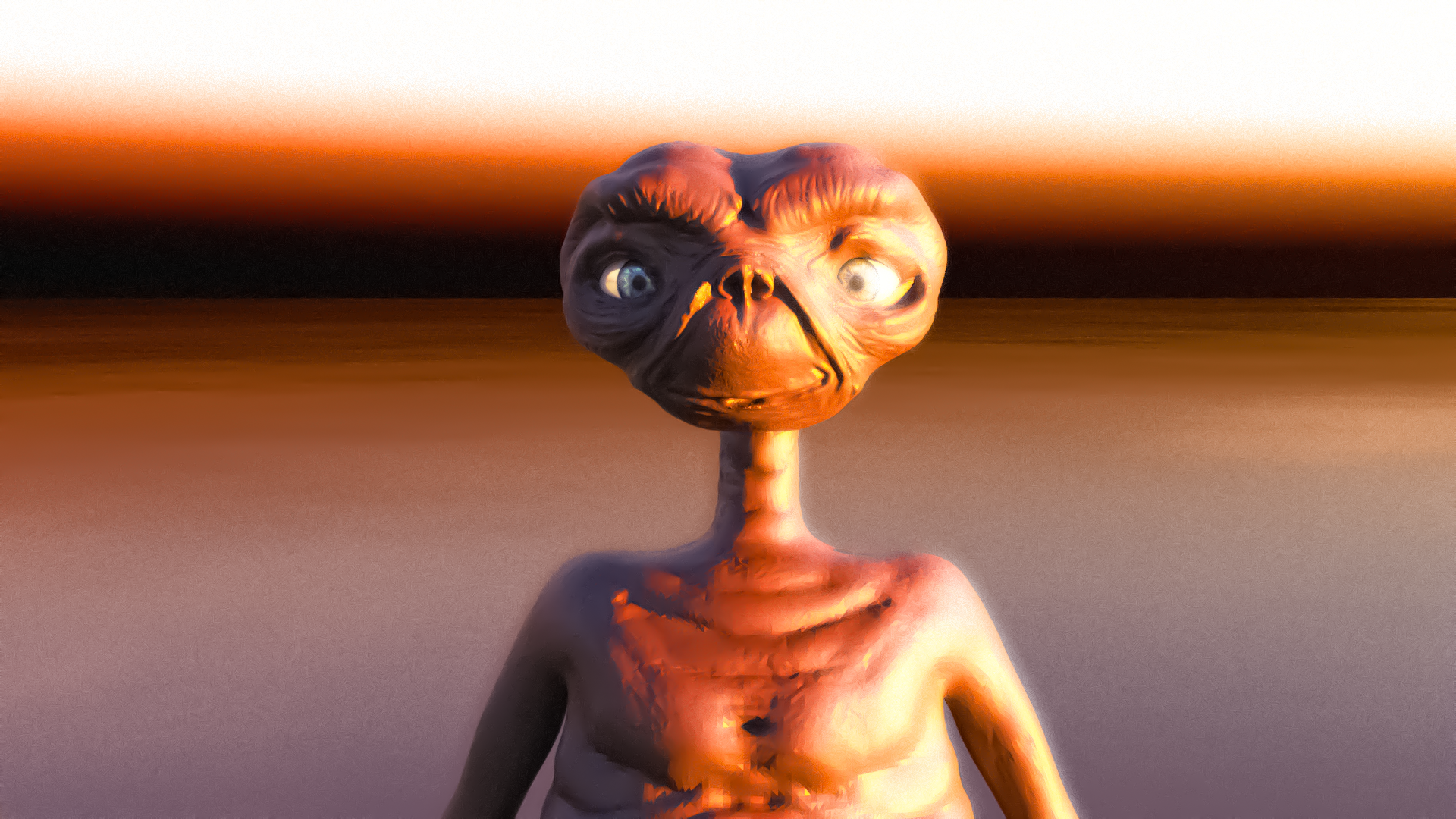 E.T. Alien by drawingkhaganate01