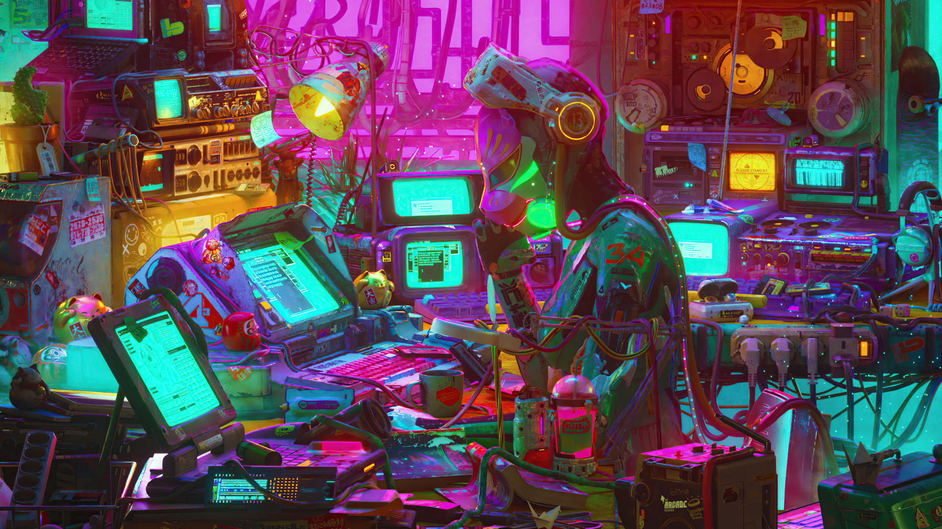 Sci Fi Cyborg HD Wallpaper | Background Image