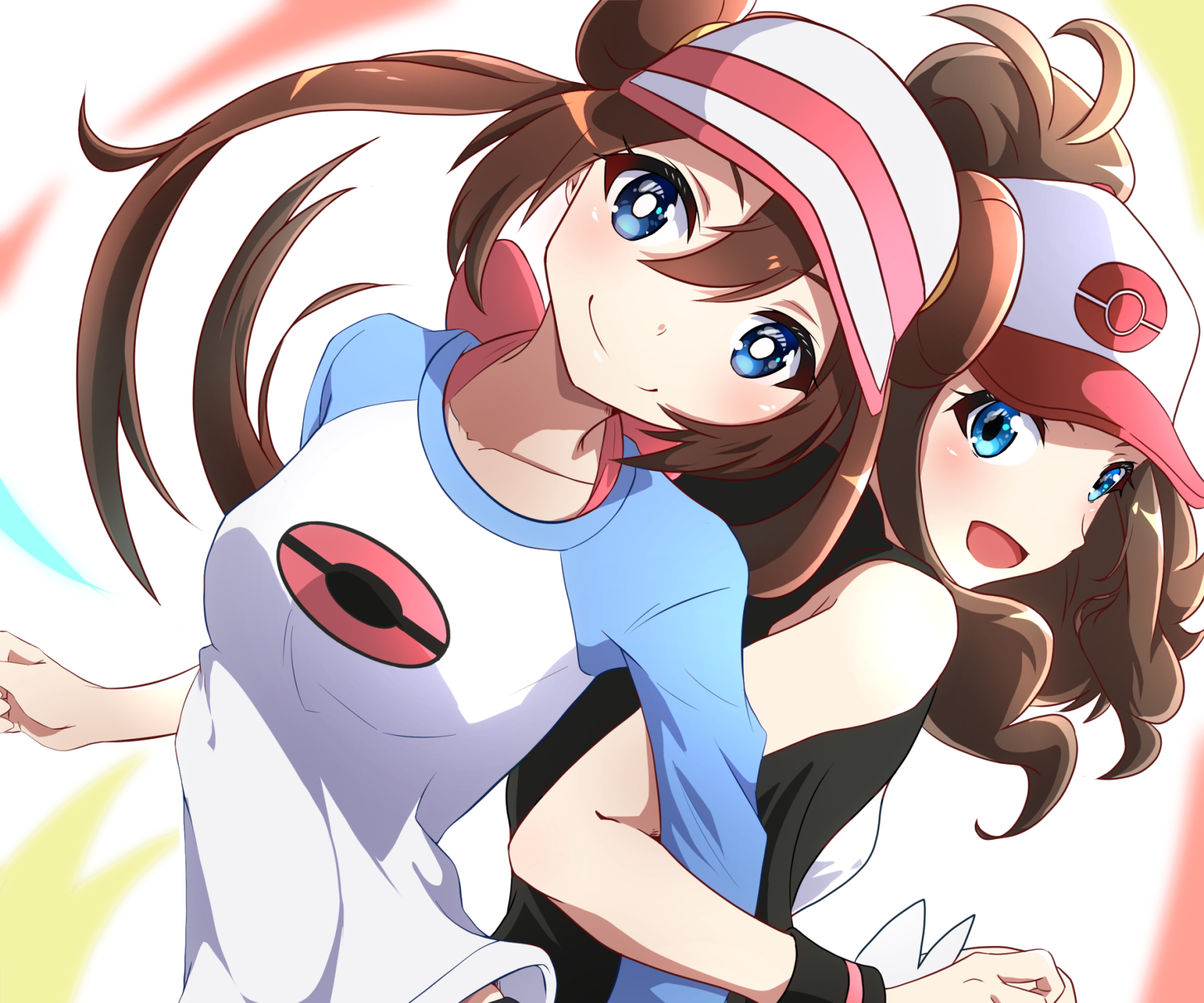 Download Hilda (Pokémon) Mei (Pokémon) Video Game Pokemon: Black And White HD Wallpaper by negimiso1989