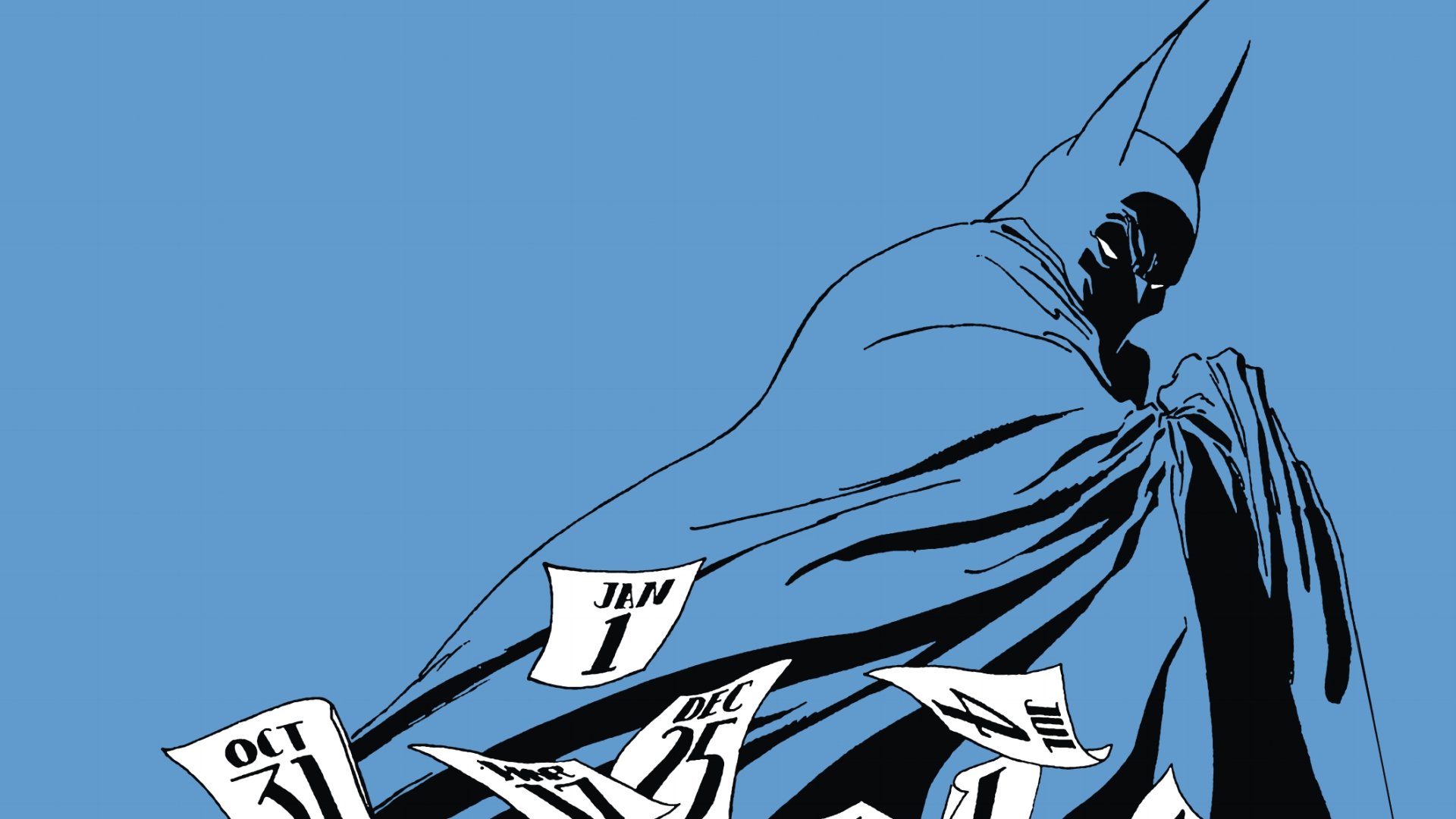 Download Comic Batman: The Long Halloween HD Wallpaper by Tim Sale