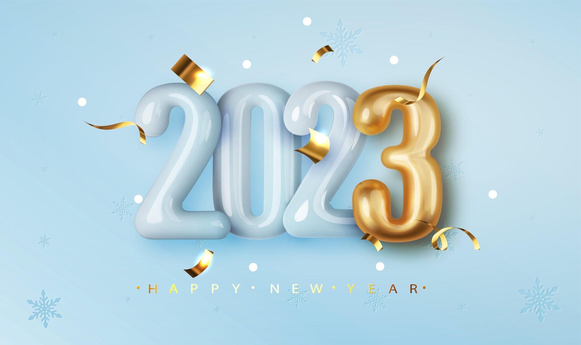 Download Holiday New Year 2023 8k Ultra HD Wallpaper