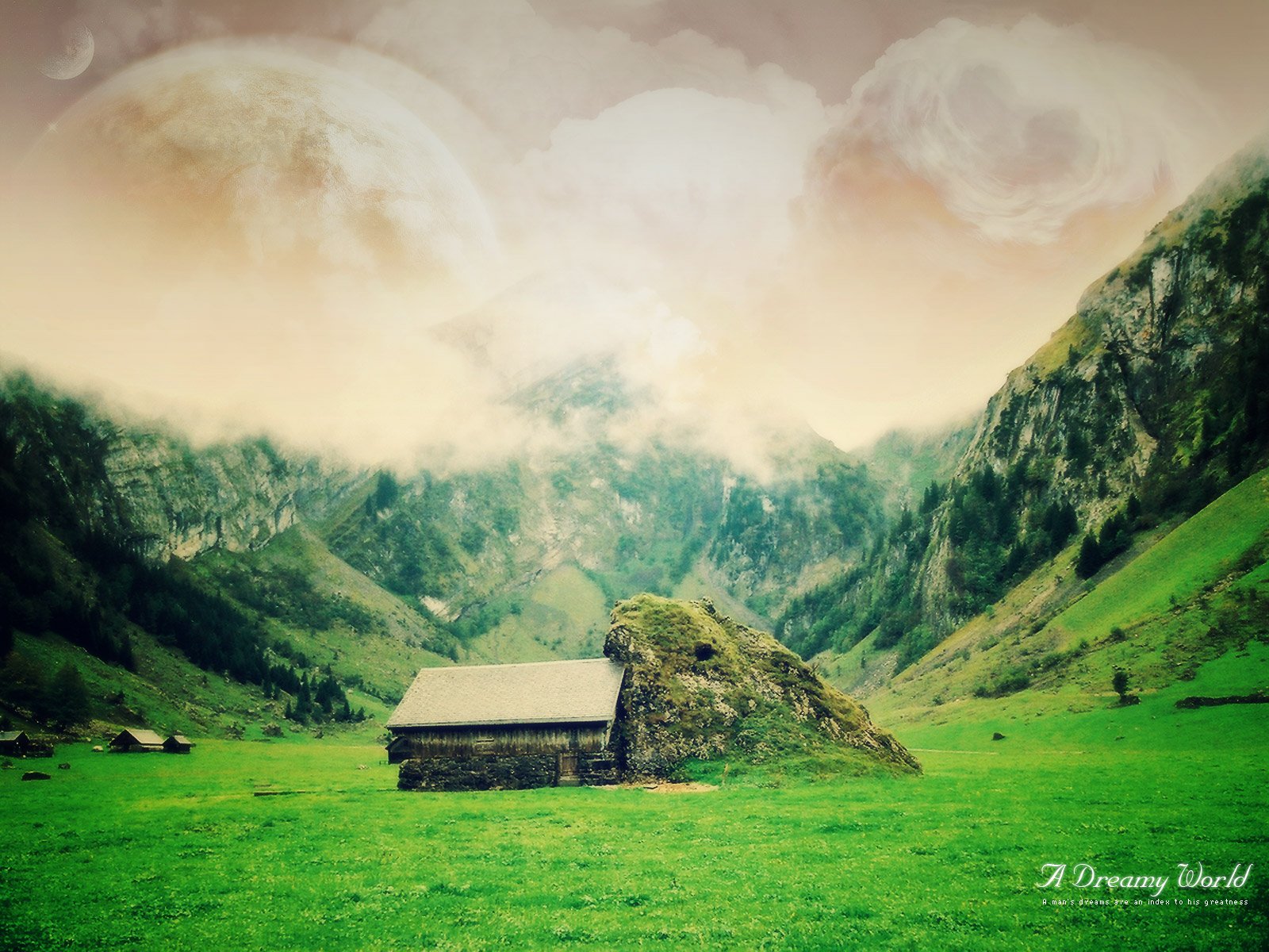 Eine verträumte Welt Wallpaper and Hintergrund | 1600x1200 | ID:129342