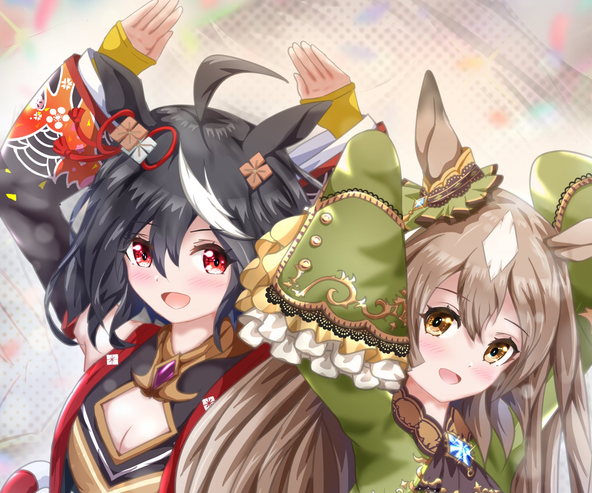 Download Satono Diamond Kitasan Black Anime Uma Musume: Pretty Derby HD Wallpaper by sugiwanwan