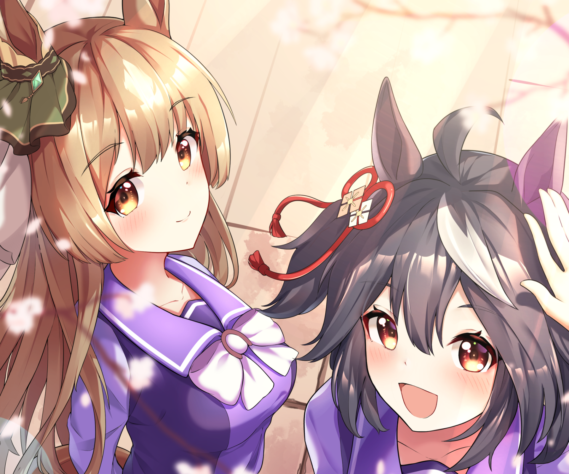 Download Satono Diamond Kitasan Black Anime Uma Musume: Pretty Derby HD Wallpaper