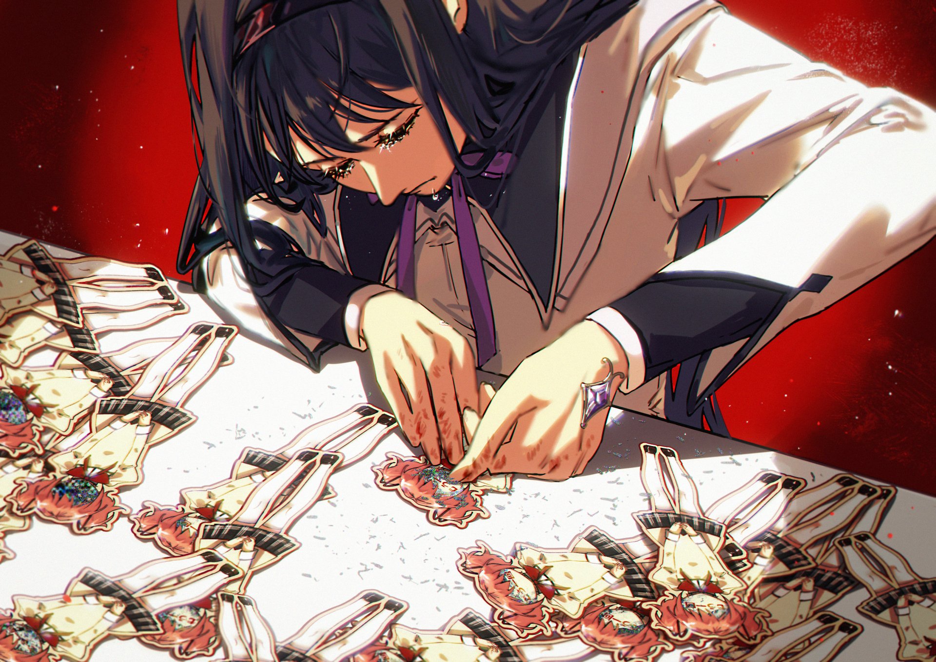 Download Madoka Kaname Homura Akemi Anime Puella Magi Madoka Magica HD Wallpaper