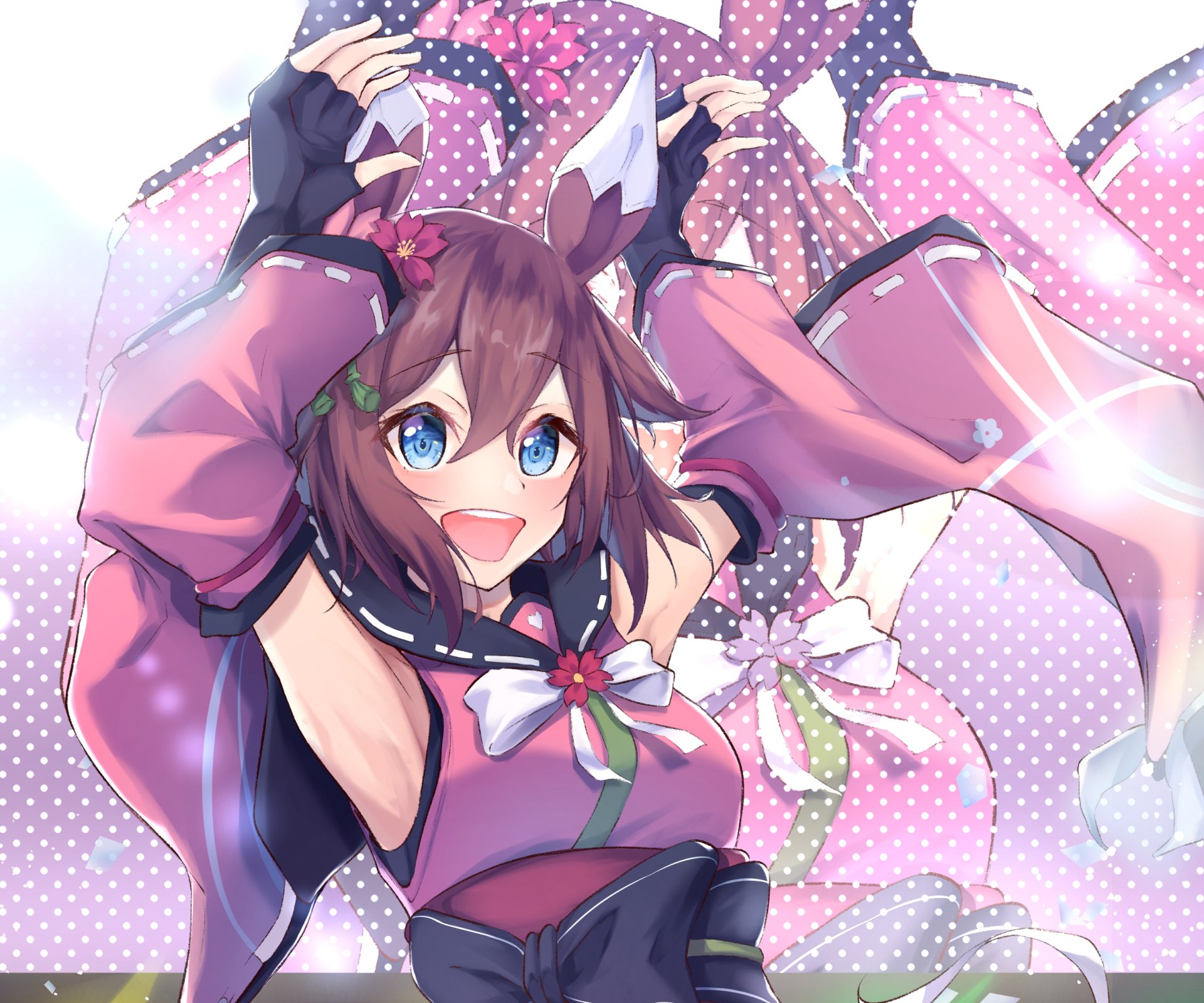 Download Sakura Chiyono O Anime Uma Musume: Pretty Derby HD Wallpaper by ramyaLart