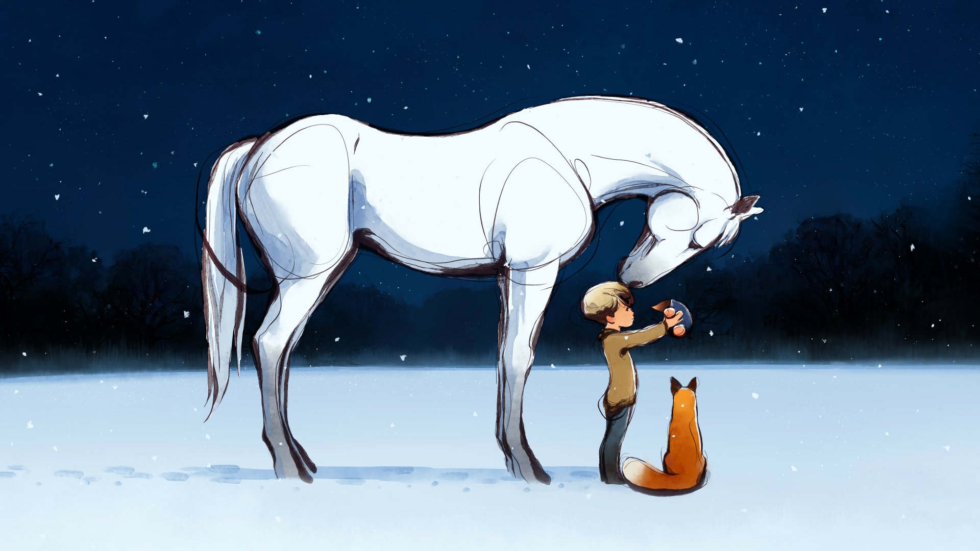 Movie The Boy, the Mole, the Fox and the Horse 8k Ultra HD Wallpaper