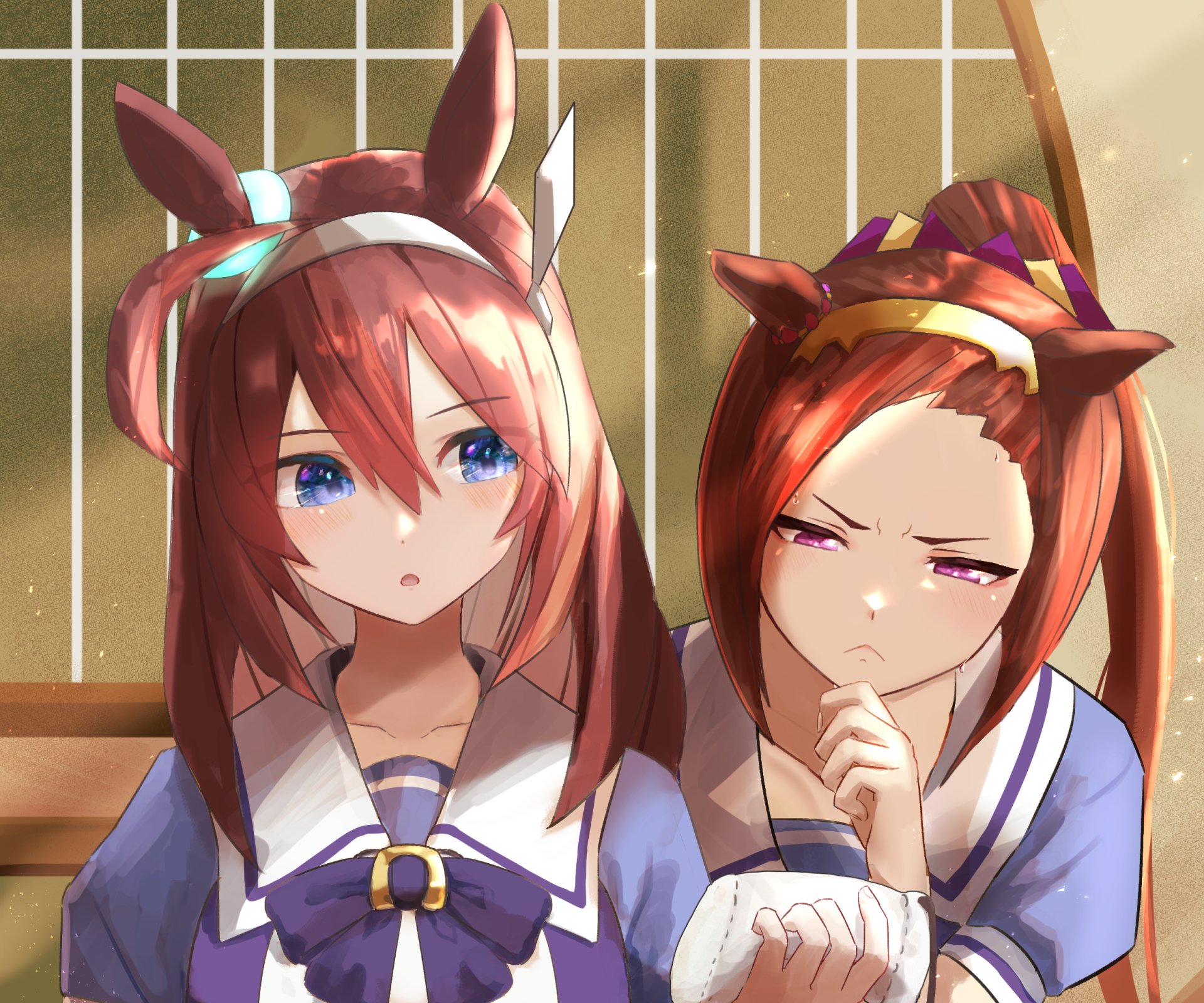 Download Sakura Bakushin O Mihono Bourbon Anime Uma Musume: Pretty Derby HD Wallpaper by rakasei5050