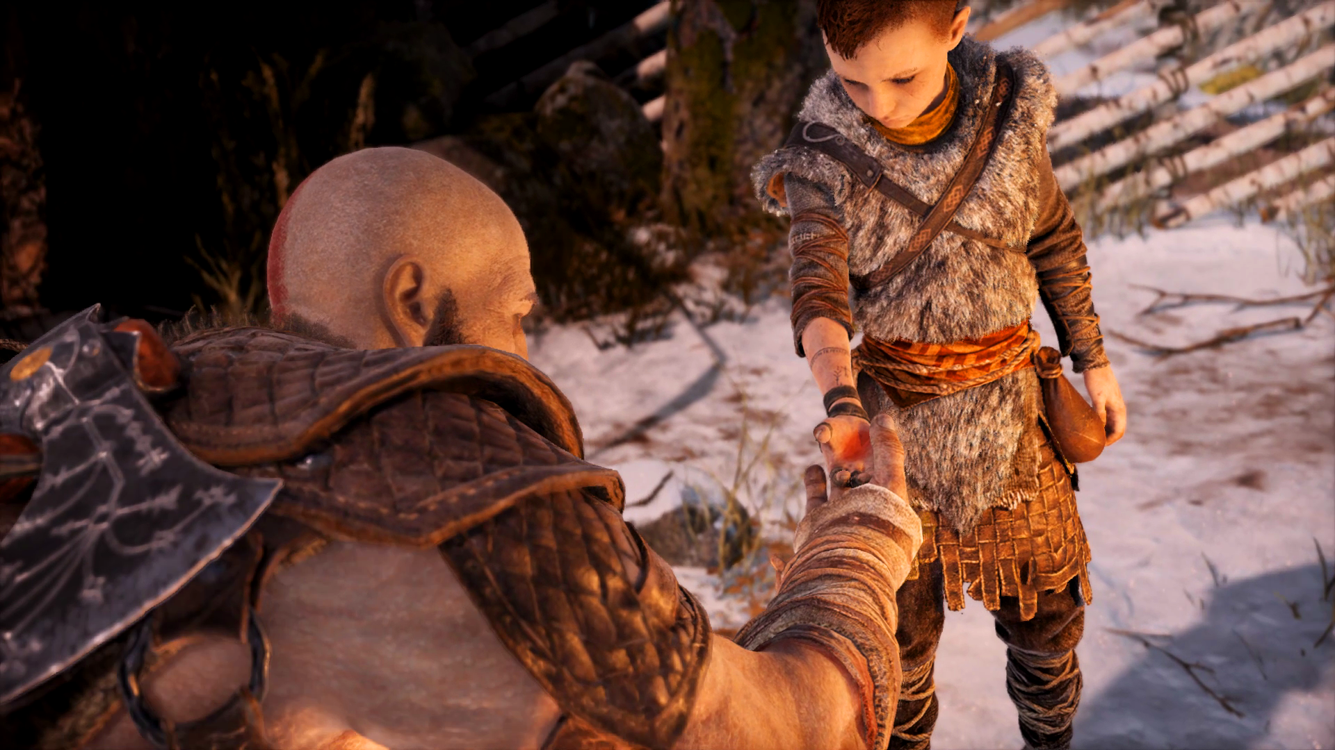 Atreus Burning hand by PapaZan