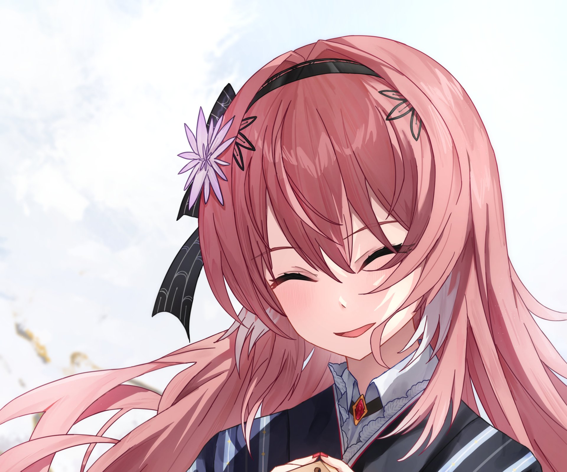 Download Hololive Takane Lui Anime Virtual Youtuber HD Wallpaper