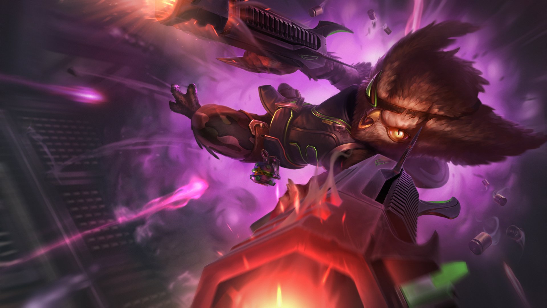 Download Fantasy Warrior Fantasy Warrior Heimerdinger (League Of Legends) League Of Legends HD Wallpaper by Alex Heath