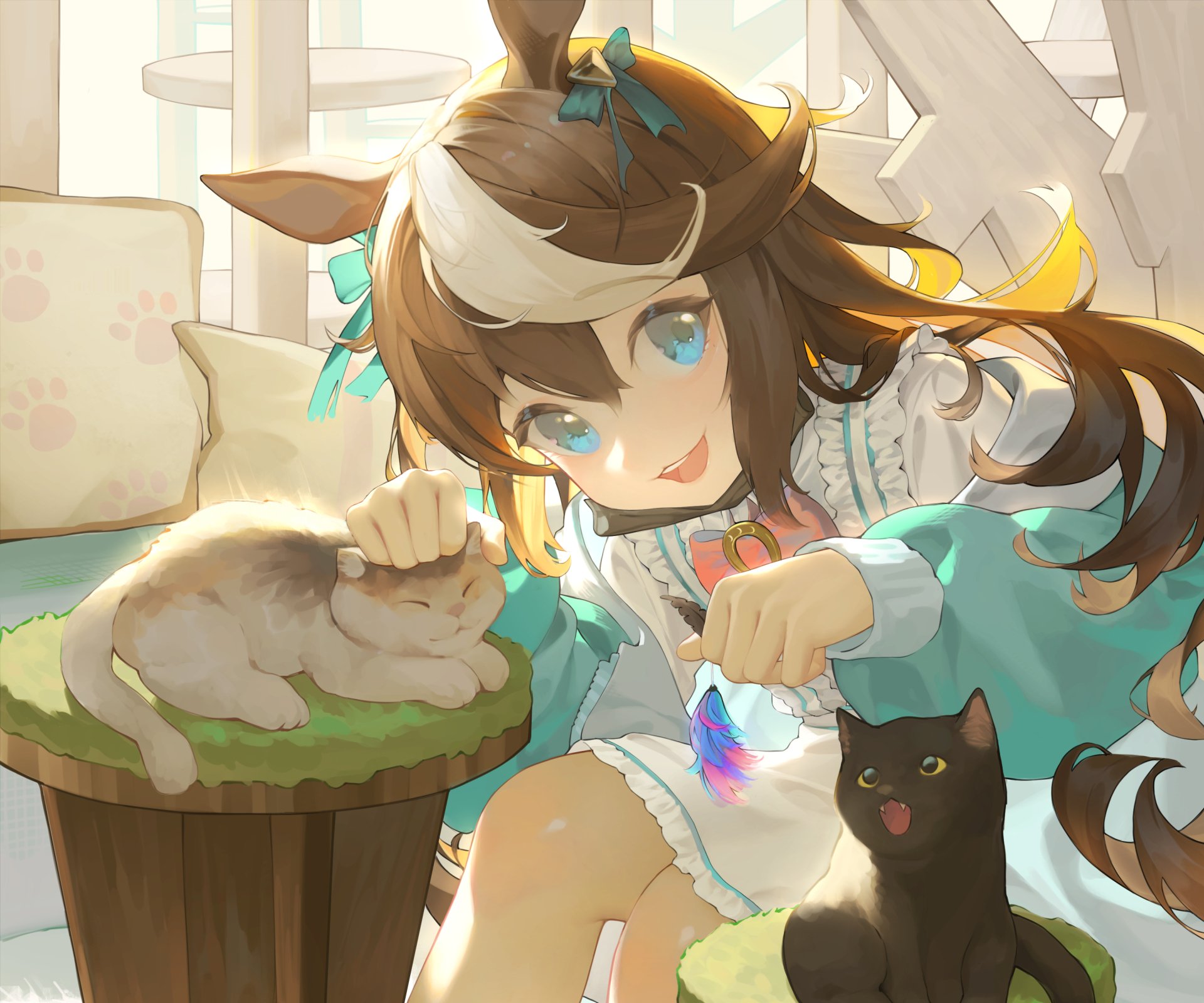 Download Tokai Teio Anime Uma Musume: Pretty Derby HD Wallpaper by Wannatchears