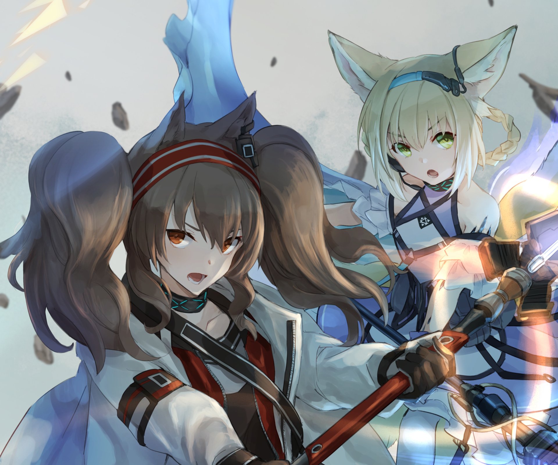 Download Suzuran (Arknights) Angelina (Arknights) Video Game Arknights HD Wallpaper