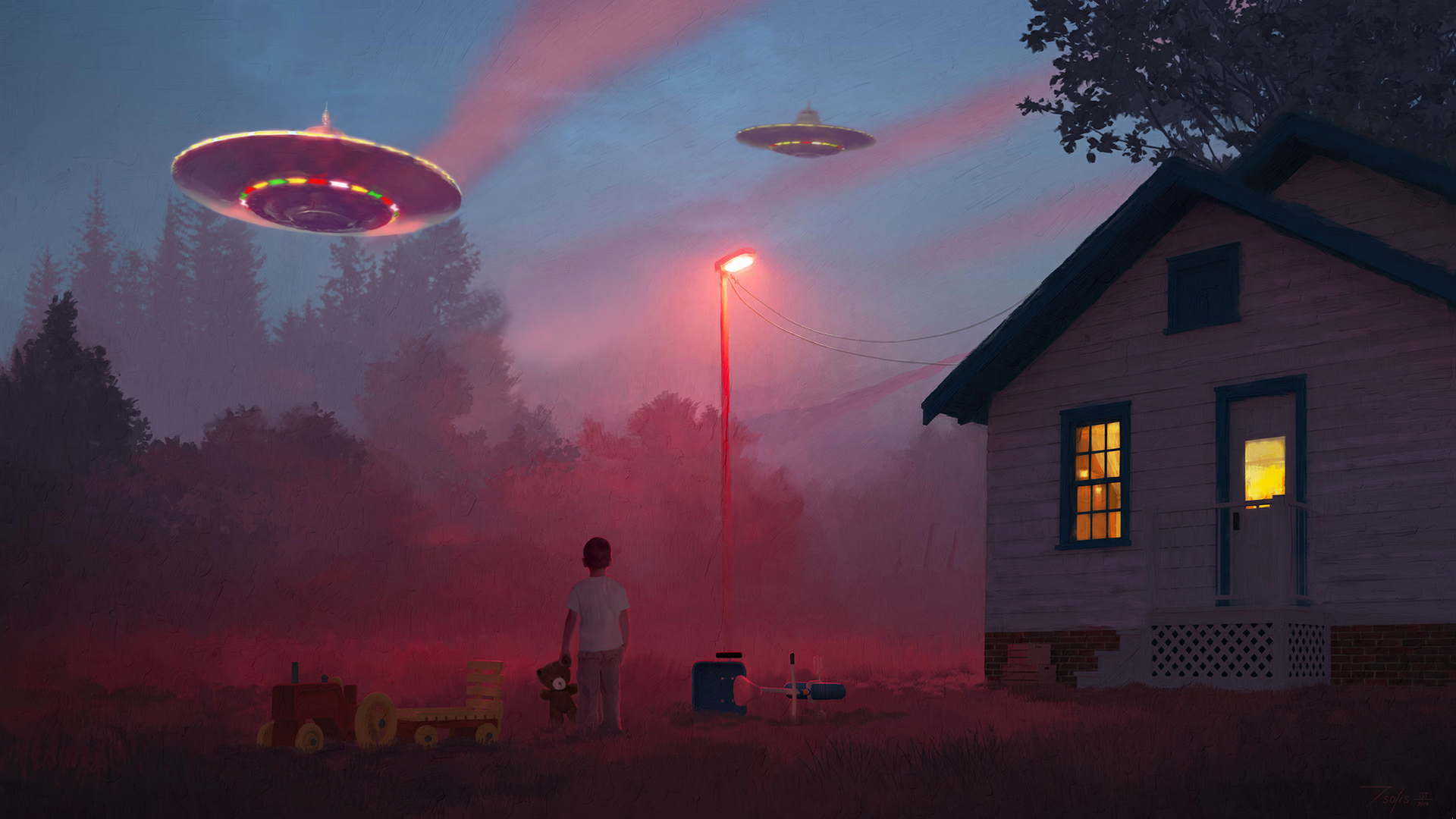 Download Abstract Sci Fi HD Wallpaper