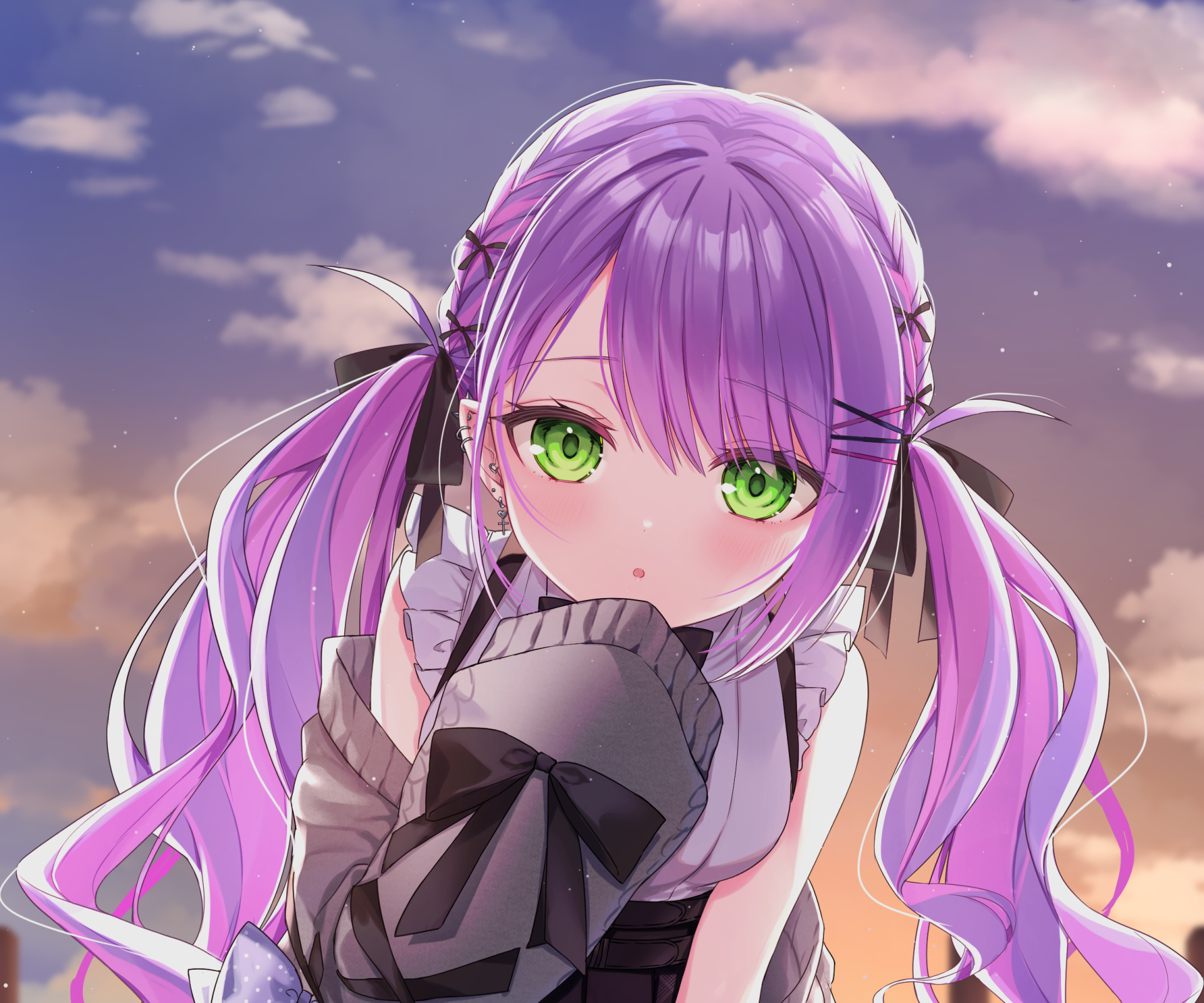 Download Hololive Tokoyami Towa Anime Virtual Youtuber HD Wallpaper by ineka