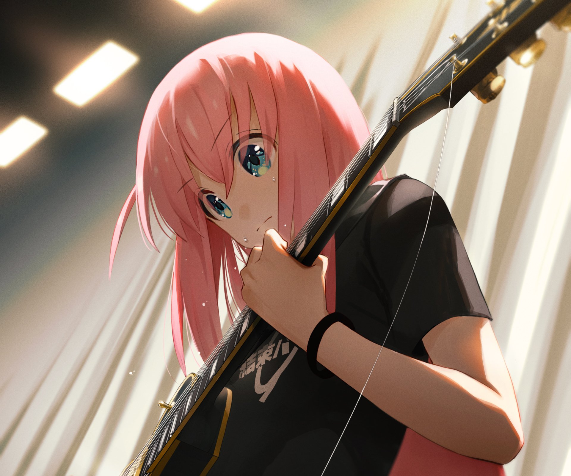 Download Hitori Gotou Anime Bocchi The Rock! HD Wallpaper by Avri